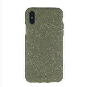 Pela Case Moss Hemp Eco-Friendly iPhone X Case